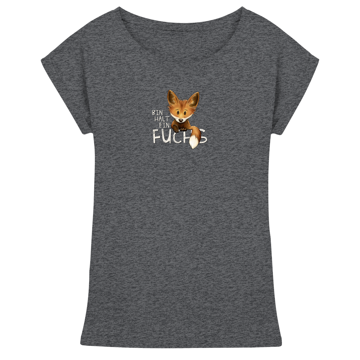 Bin halt ein Fuchs - Womens Extended Shoulder T-Shirt