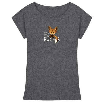 Bin halt ein Fuchs - Womens Extended Shoulder T-Shirt