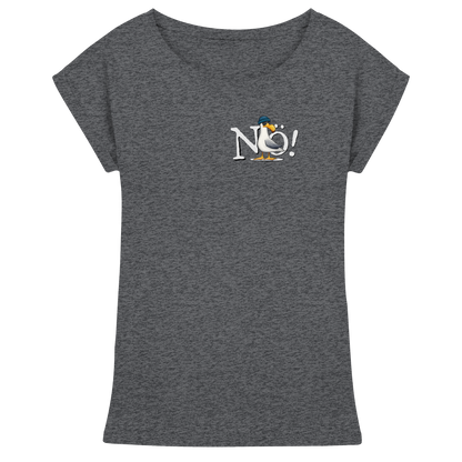 Nö Kein Bock Möwe - Womens Extended Shoulder T-Shirt