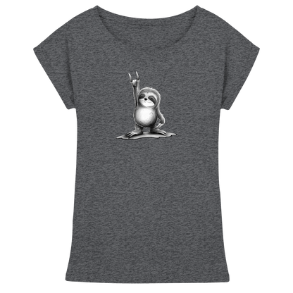 Rock On Party Faultier - Womens Extended Shoulder T-Shirt