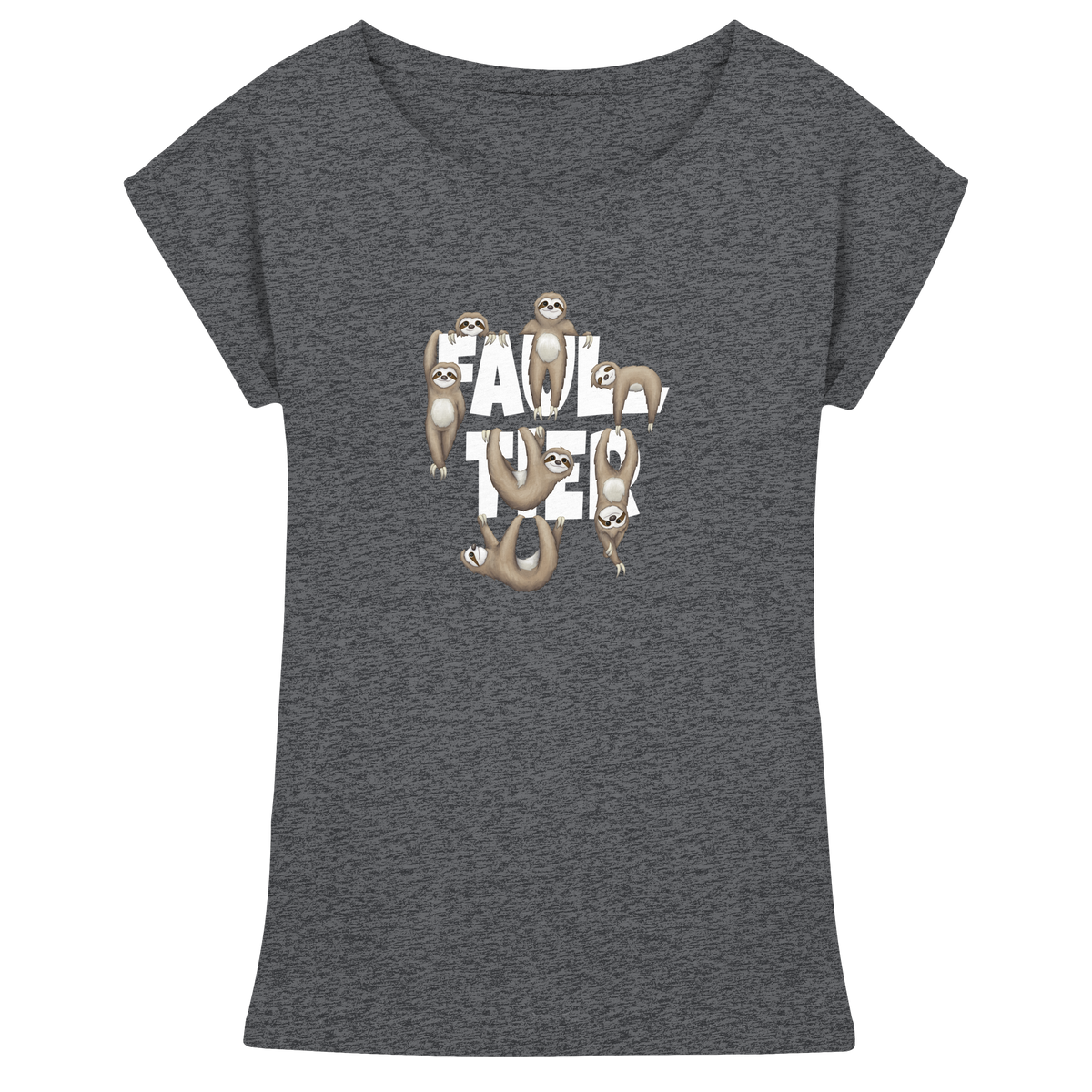Viele gechillte Faultiere - Womens Extended Shoulder T-Shirt