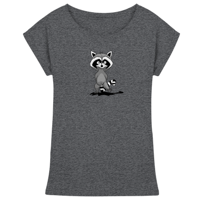 Frecher kleiner Waschbär - Womens Extended Shoulder T-Shirt