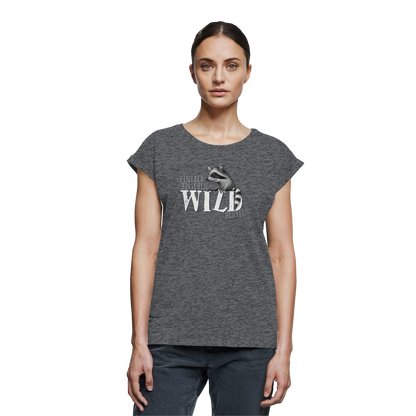 Bisschen wild heute! Waschbär - Womens Extended Shoulder T-Shirt