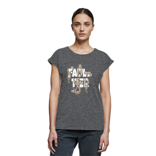 Viele gechillte Faultiere - Womens Extended Shoulder T-Shirt