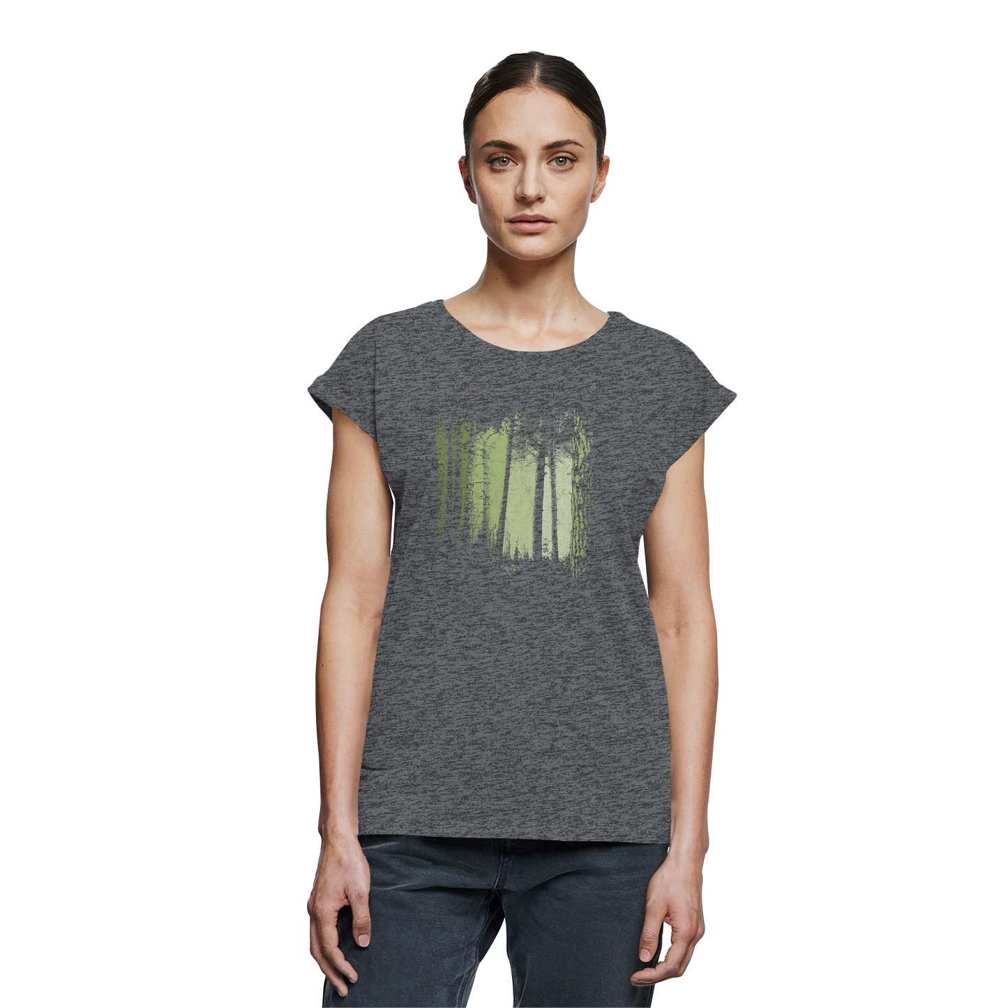 Zwielicht Wald - Womens Extended Shoulder T-Shirt