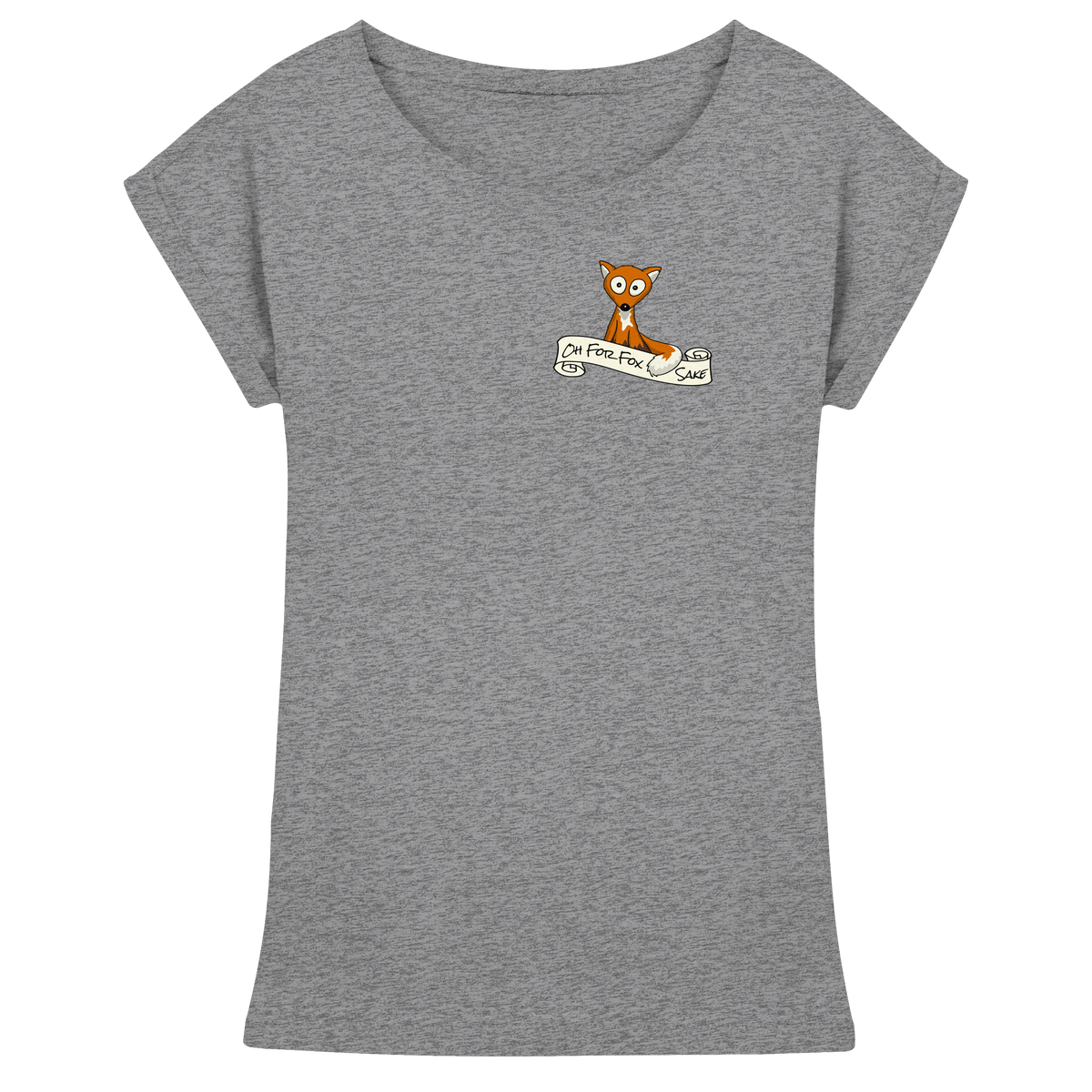 Oh For Fox Sake – Um Fuchses Willen - Womens Extended Shoulder T-Shirt