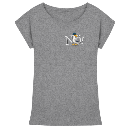 Nö Kein Bock Möwe - Womens Extended Shoulder T-Shirt