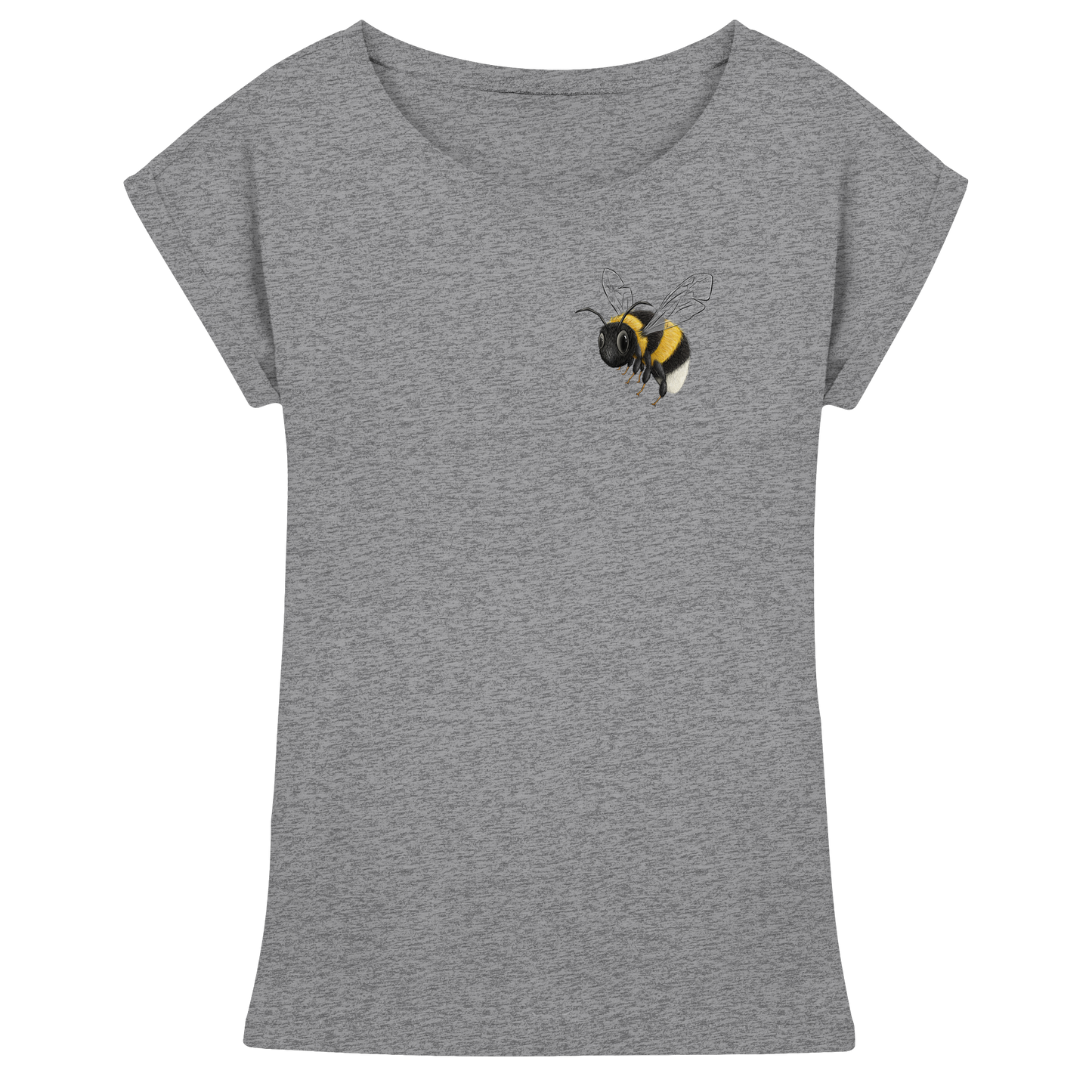 Kleine brummige Hummel - Womens Extended Shoulder T-Shirt