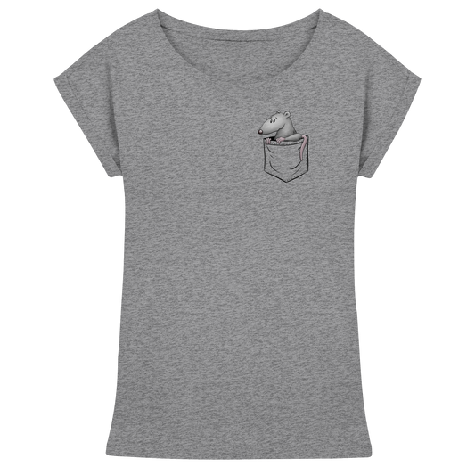 Kleine Ratte in der Tasche - Womens Extended Shoulder T-Shirt