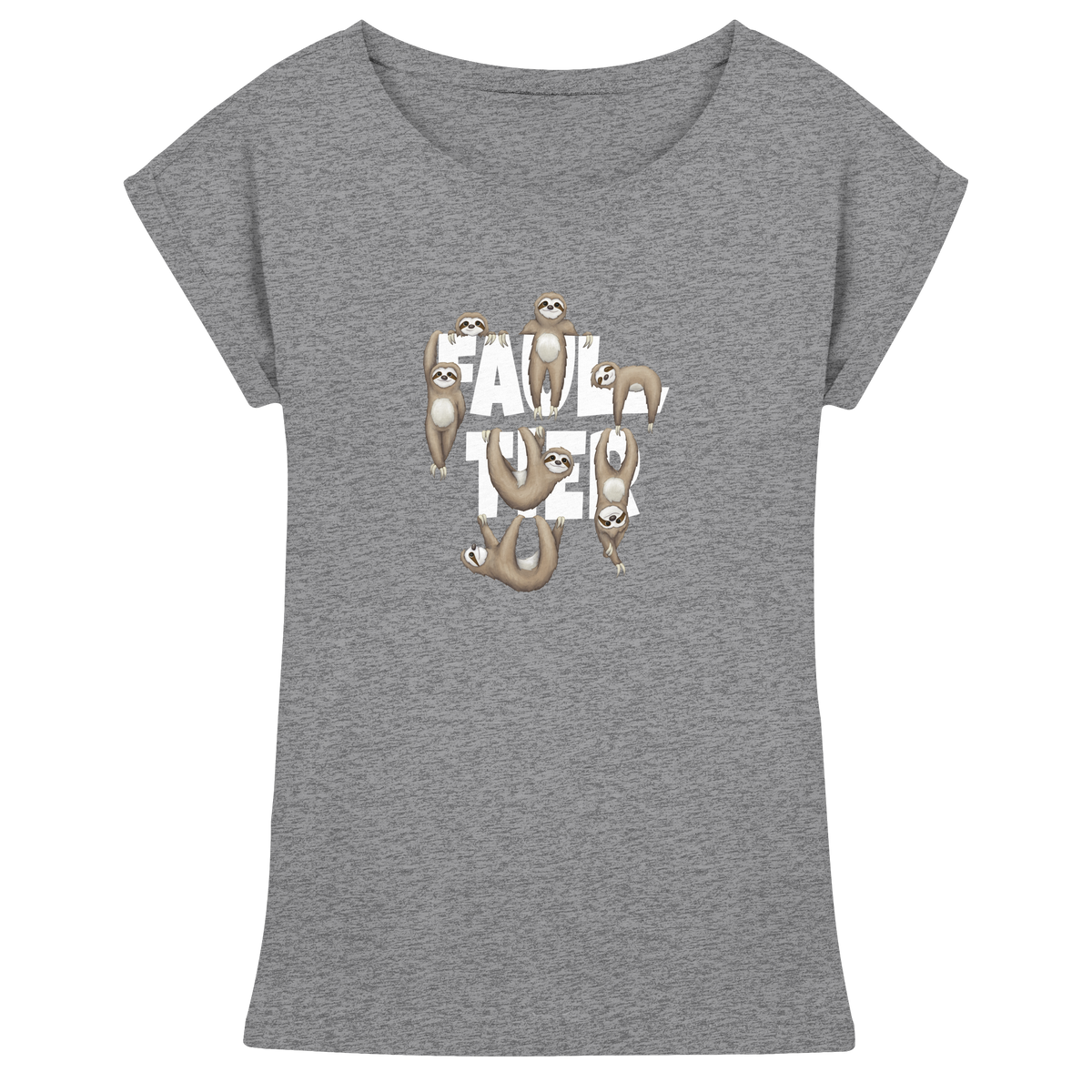 Viele gechillte Faultiere - Womens Extended Shoulder T-Shirt