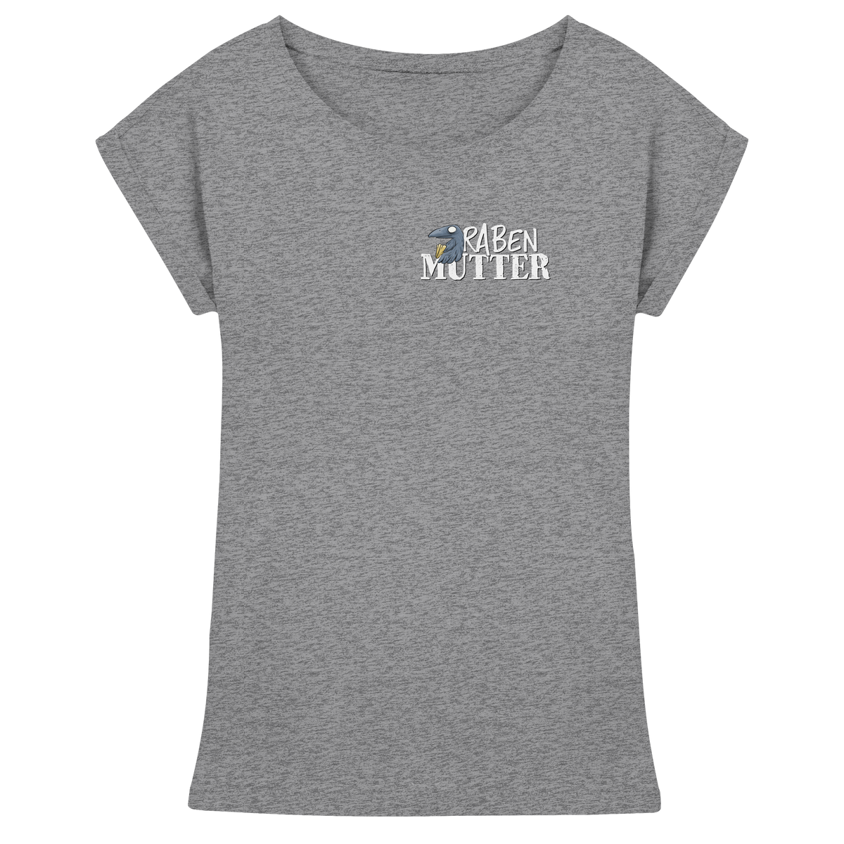 Rabenmutter Krähenmama - Womens Extended Shoulder T-Shirt