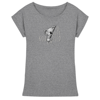 So Over-Koalafied Koala - Womens Extended Shoulder T-Shirt