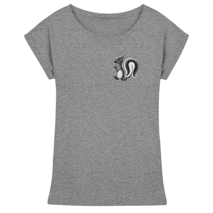 Lustig stinkiges Stinktier - Womens Extended Shoulder T-Shirt
