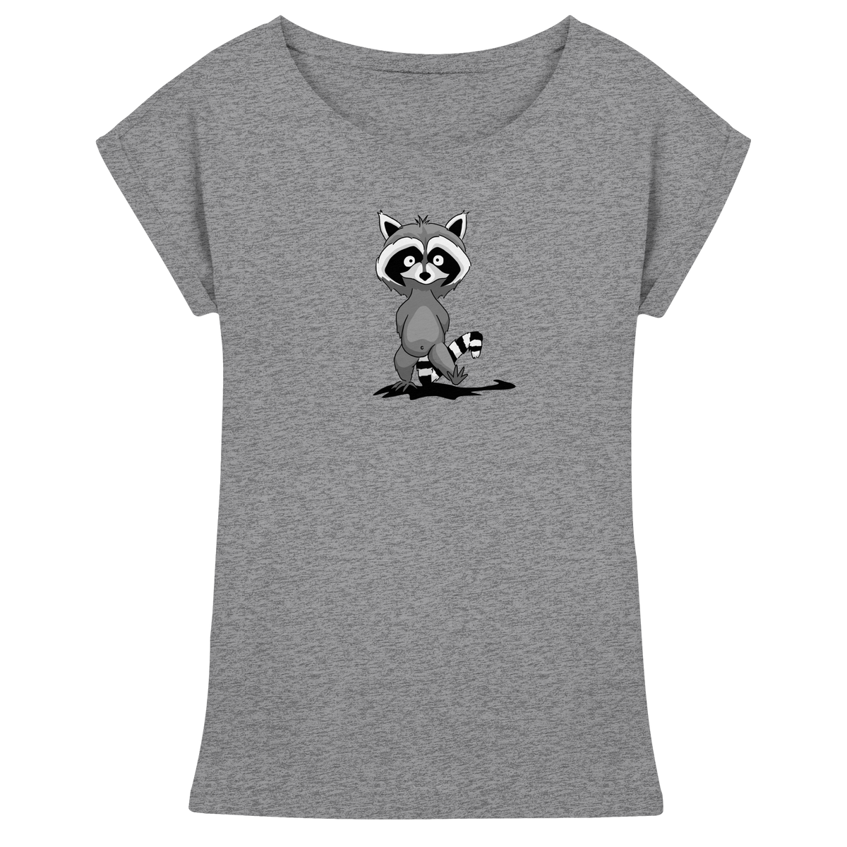Frecher kleiner Waschbär - Womens Extended Shoulder T-Shirt