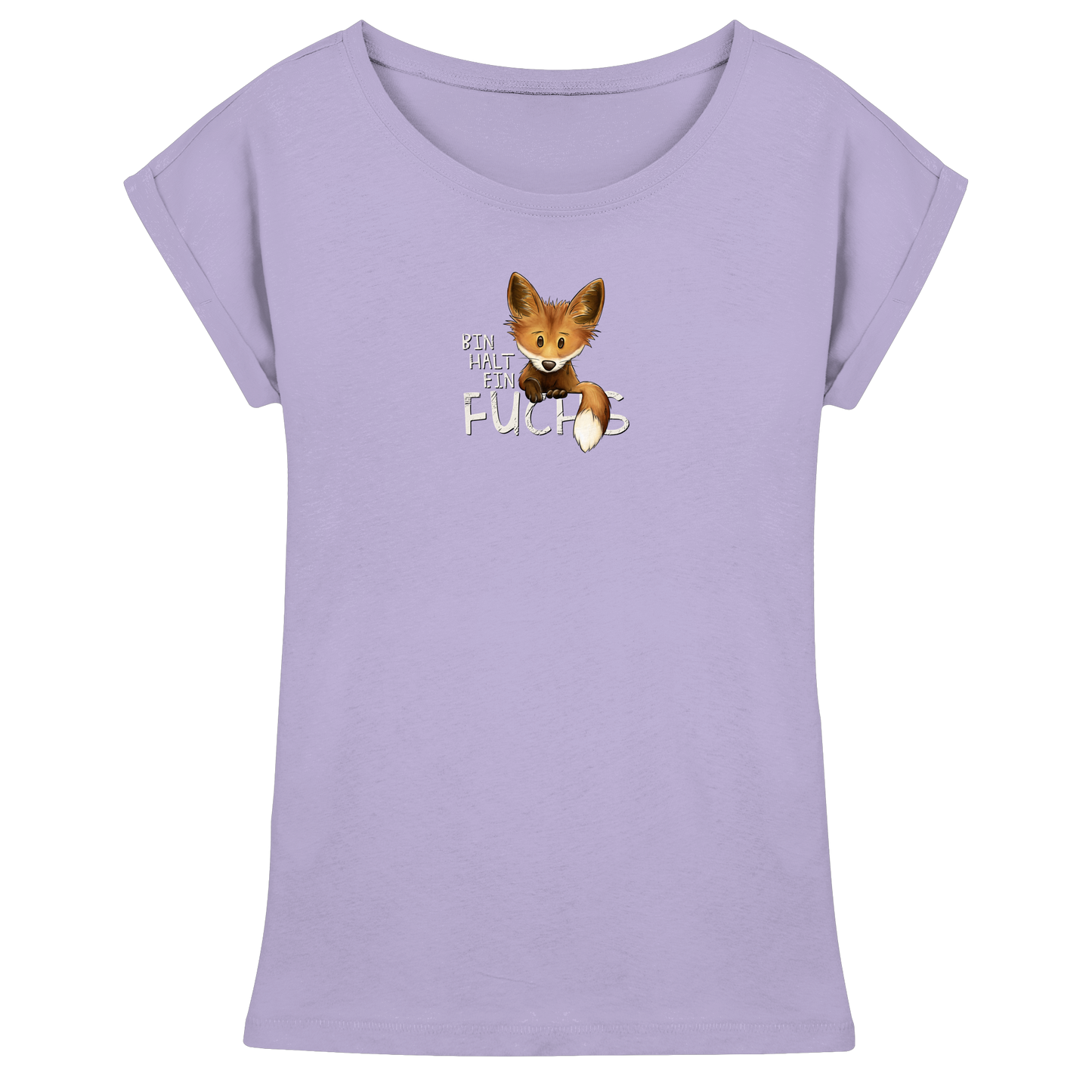 Bin halt ein Fuchs - Womens Extended Shoulder T-Shirt