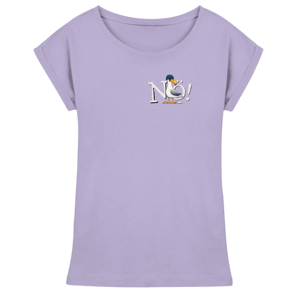 Nö Kein Bock Möwe - Womens Extended Shoulder T-Shirt