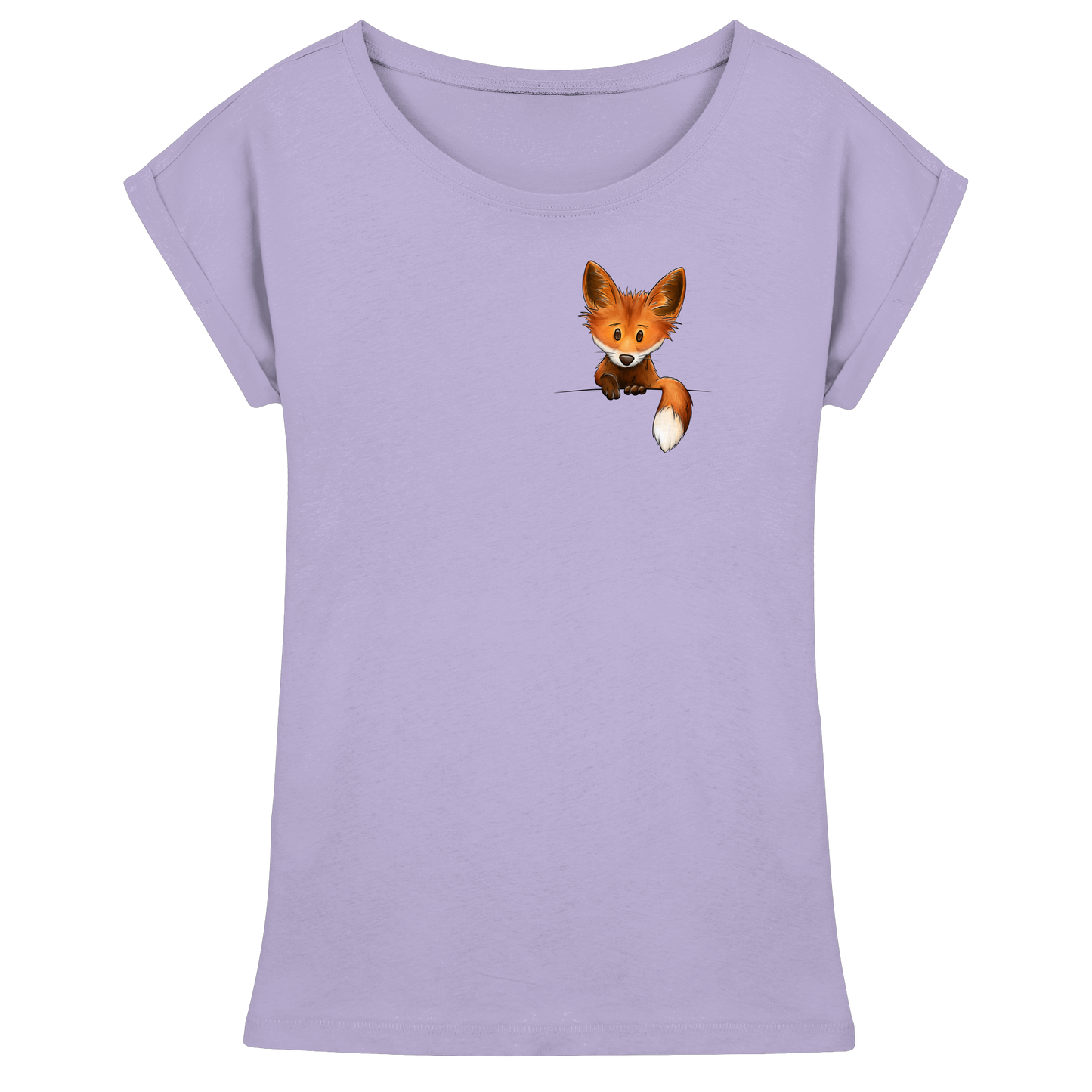 Funky Fuchs - Womens Extended Shoulder T-Shirt