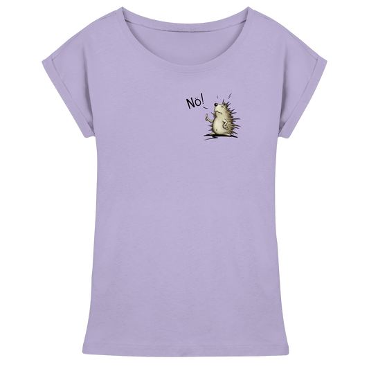 Nö! Grummeliger Igel - Womens Extended Shoulder T-Shirt