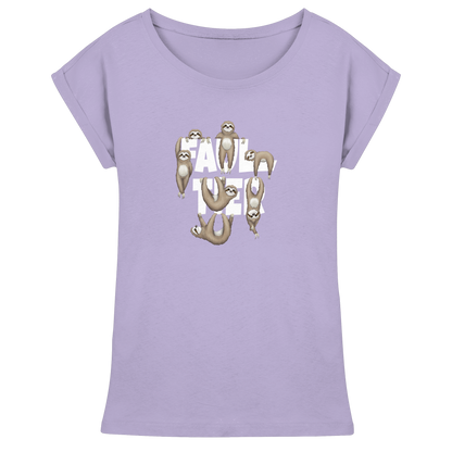 Viele gechillte Faultiere - Womens Extended Shoulder T-Shirt