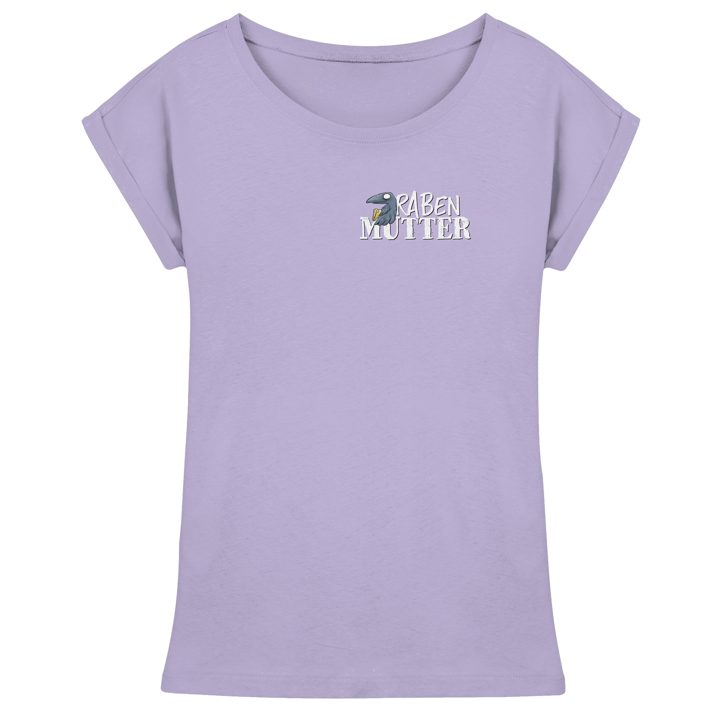 Rabenmutter Krähenmama - Womens Extended Shoulder T-Shirt
