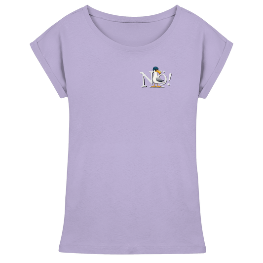Nö Kein Bock Möwe - Womens Extended Shoulder T-Shirt