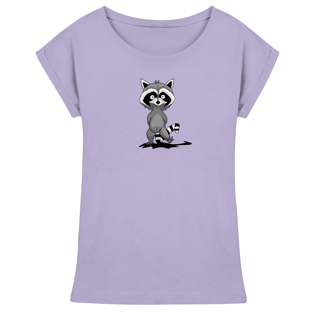 Frecher kleiner Waschbär - Womens Extended Shoulder T-Shirt