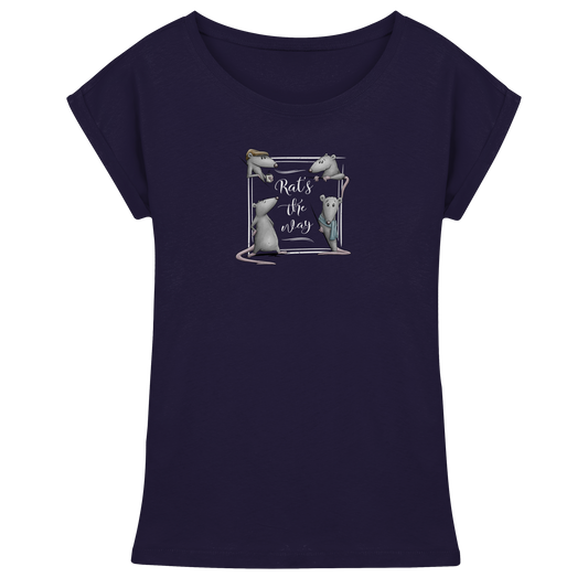 Rat’s The Way Kaffeehaus Ratten - Womens Extended Shoulder T-Shirt