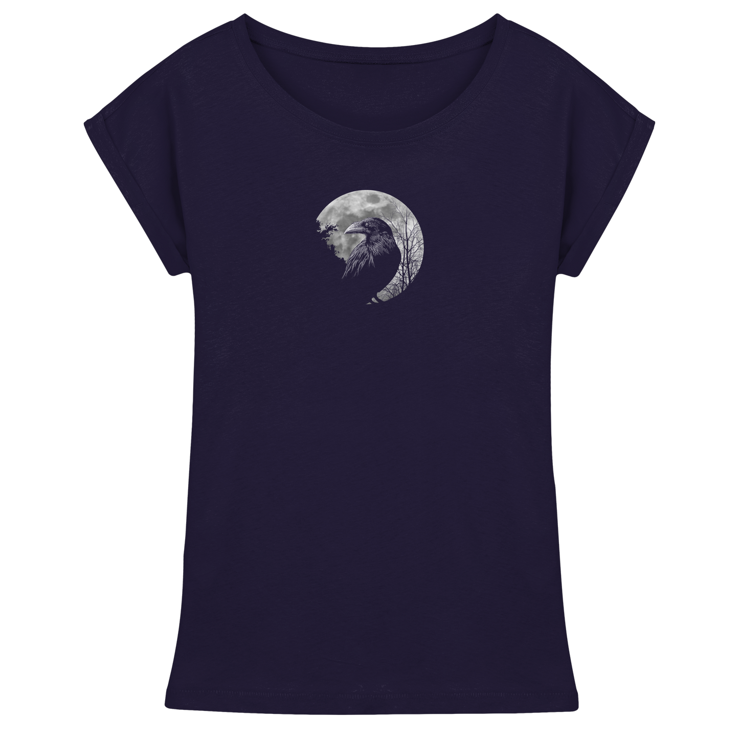 Vollmond-Rabe - Womens Extended Shoulder T-Shirt