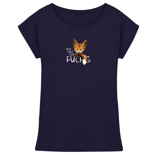 Bin halt ein Fuchs - Womens Extended Shoulder T-Shirt