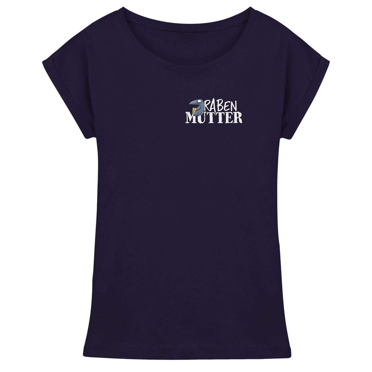 Rabenmutter Krähenmama - Womens Extended Shoulder T-Shirt