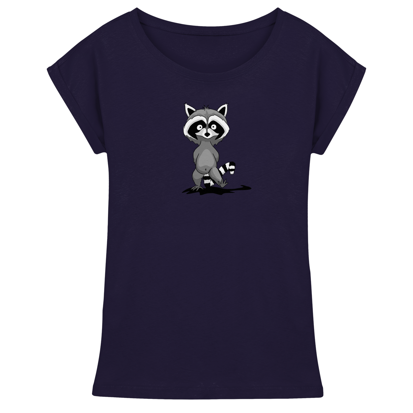 Frecher kleiner Waschbär - Womens Extended Shoulder T-Shirt