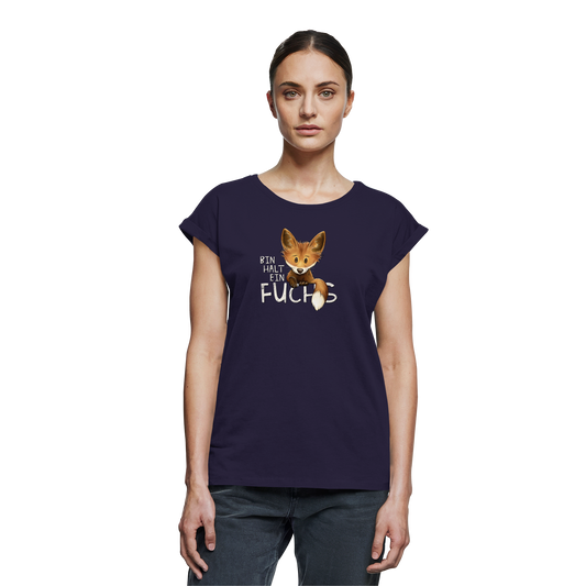 Bin halt ein Fuchs - Womens Extended Shoulder T-Shirt
