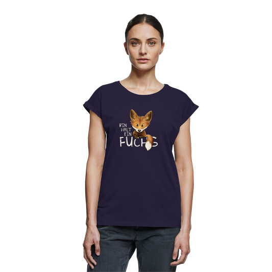 Bin halt ein Fuchs - Womens Extended Shoulder T-Shirt