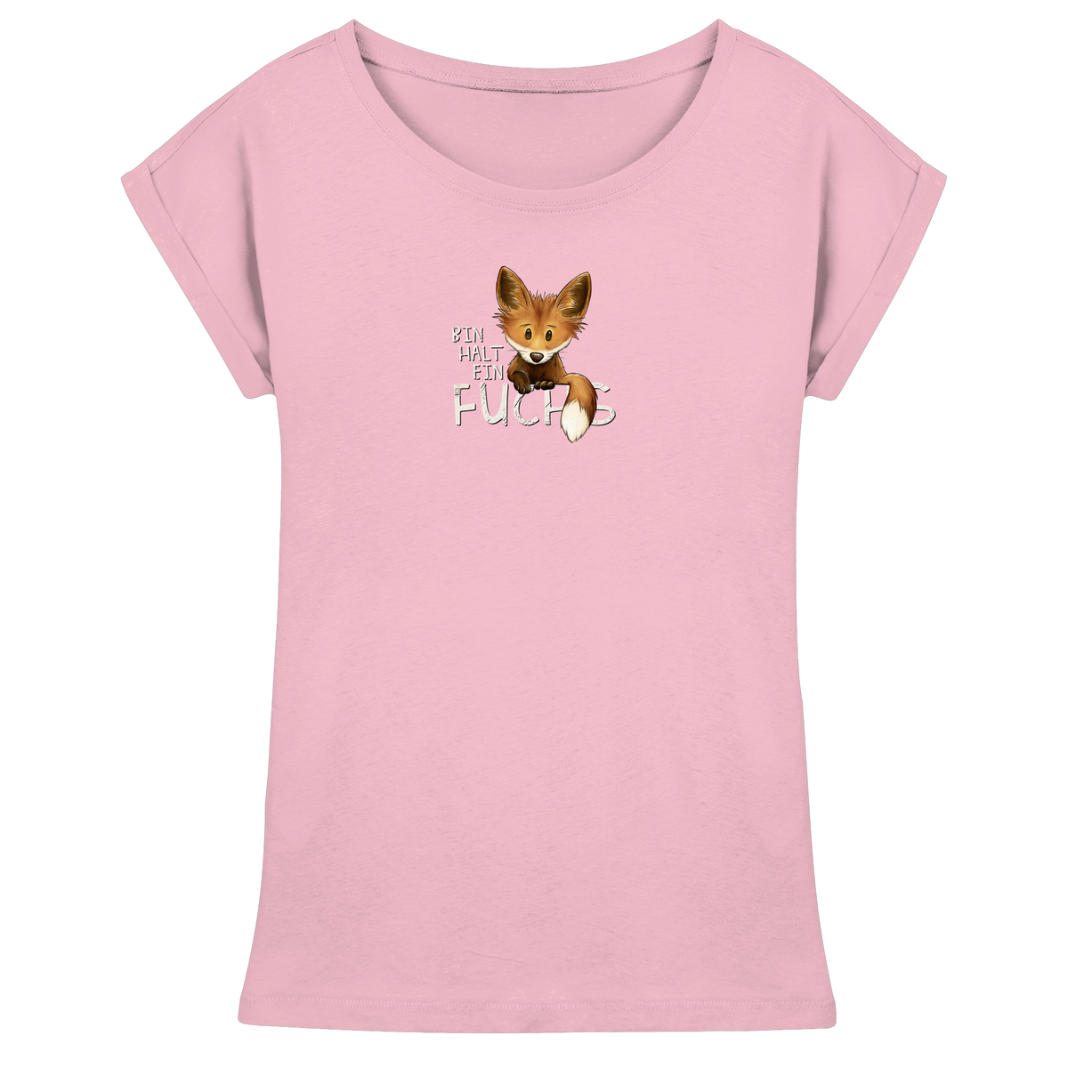 Bin halt ein Fuchs - Womens Extended Shoulder T-Shirt