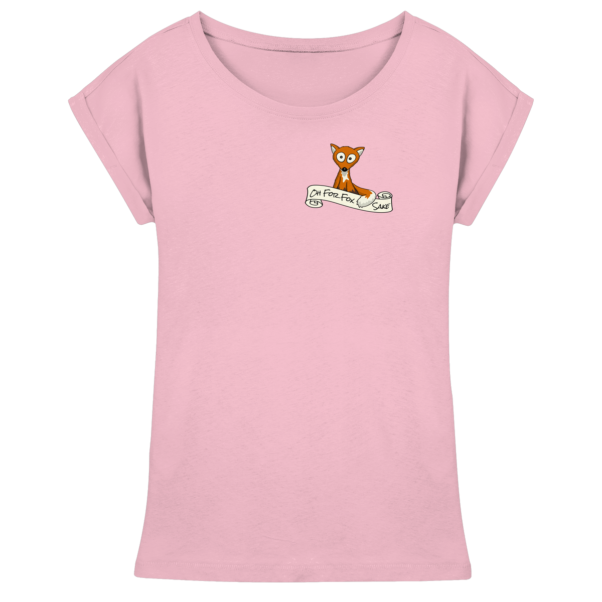 Oh For Fox Sake – Um Fuchses Willen - Womens Extended Shoulder T-Shirt