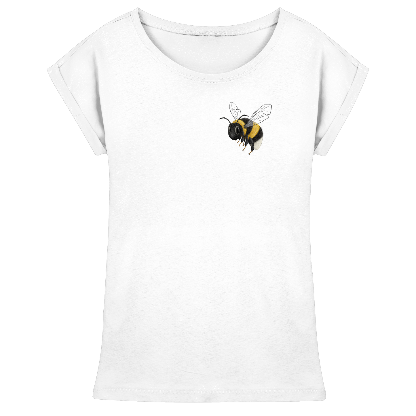 Kleine brummige Hummel - Womens Extended Shoulder T-Shirt