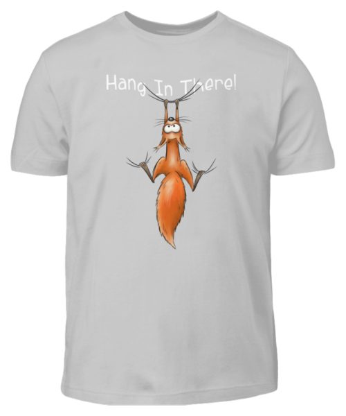 Hang In There | Lässiges Eichhörnchen - Kinder T-Shirt-1157