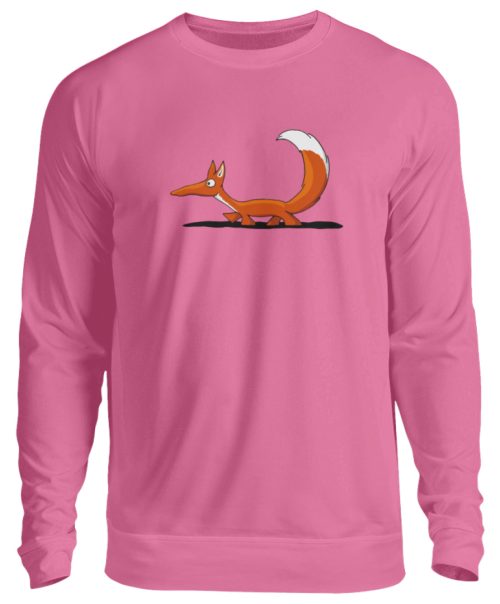 Lässiger cooler Fuchs | Mr. Fox, der Schleicher - Unisex Pullover-1521