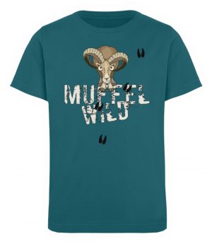 Muffel Wild Mufflon - Kinder Organic T-Shirt-6889