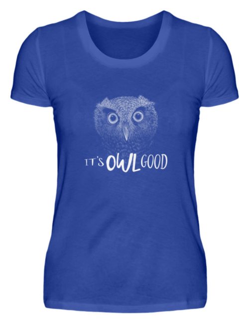 It-s OWL Good | Kritzel-Kunst-Eule - Damenshirt-2496