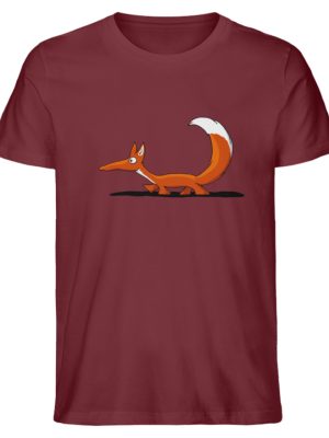 Lässiger cooler Fuchs | Mr. Fox, der Schleicher - Herren Premium Organic Shirt-6883