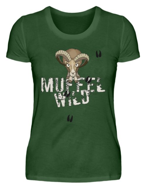 Muffel Wild Mufflon - Damen Premiumshirt-2936