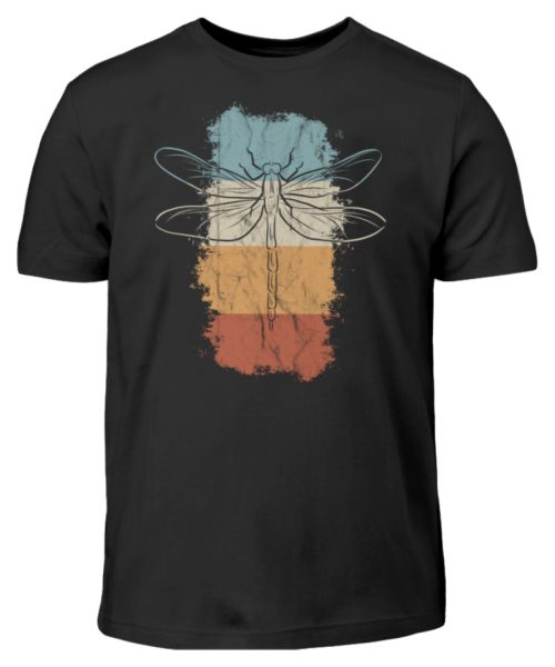 Retro Kunst Libelle | Vintage Dragonfly - Kinder T-Shirt-16