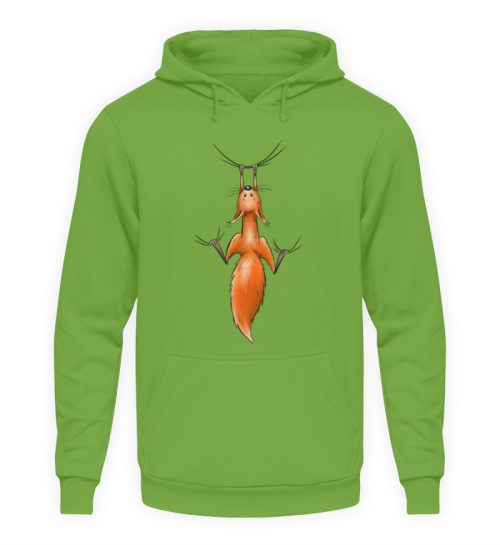 Eichhörnchen hängt ab - Unisex Kapuzenpullover Hoodie-1646