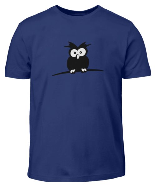 struppige Eule - das Shirt ist ein Muß für alle aufgeweckten Eulen-Fans - Kinder T-Shirt-1115