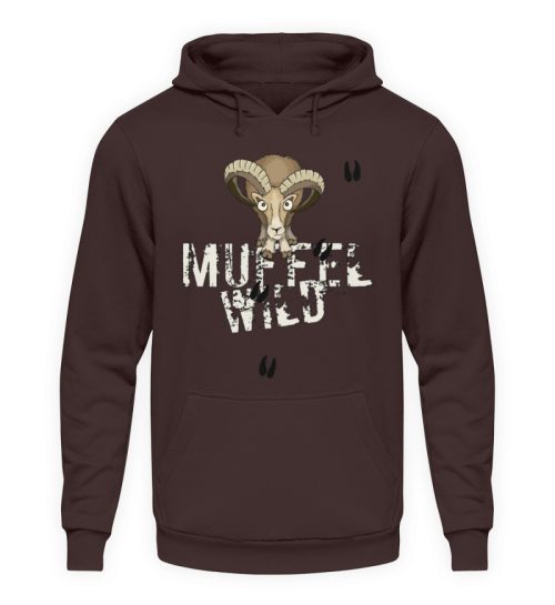 Muffel Wild Mufflon - Unisex Kapuzenpullover Hoodie-1604