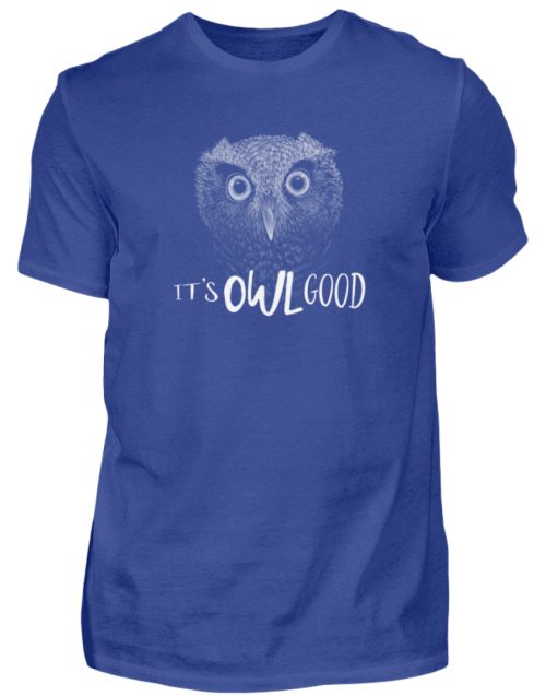 It-s OWL Good | Kritzel-Kunst-Eule - Herren Shirt-668
