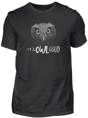 It-s OWL Good | Kritzel-Kunst-Eule - Herren Shirt-16