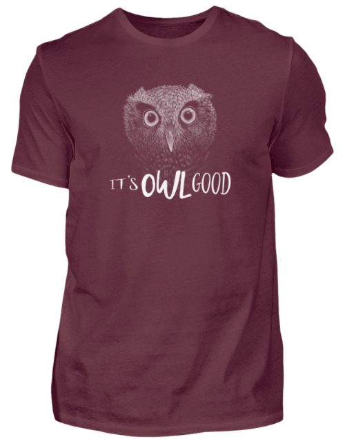 It-s OWL Good | Kritzel-Kunst-Eule - Herren Shirt-839
