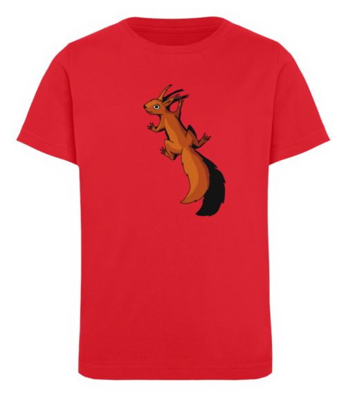 Süßes Eichhörnchen - Kinder Organic T-Shirt-6882